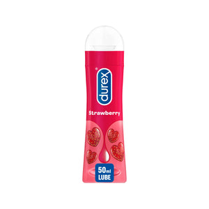 Durex Saucy Strawberry Pleasure Gel Lube 50ml - Pleasure Malta